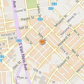 California Institute of Integral Studies Location Map - Street View