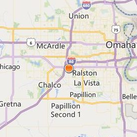 Capitol School of Hairstyling and Esthetics Location Map - City View