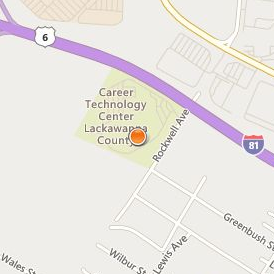 Career Technology Center of Lackawanna County Location Map - Street View