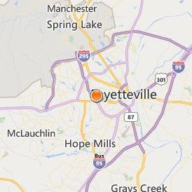 Carolina College of Biblical Studies Location Map - City View