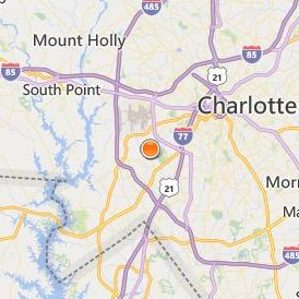 Carolinas College of Health Sciences Location Map - City View