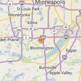 CenterPoint Massage and Shiatsu Therapy School and Clinic Location Map - City View