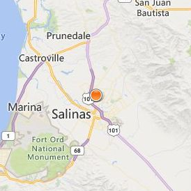 Central Coast College Location Map - City View