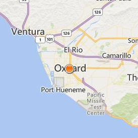 CET Oxnard Location Map - City View