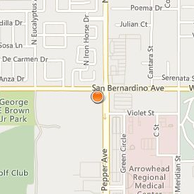 CET San Bernardino Location Map - Street View