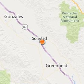 CET Soledad Location Map - City View