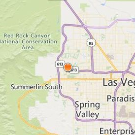 Chamberlain College of Nursing Nevada Location Map - City View