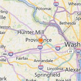 Chamberlain College of Nursing Virginia Location Map - City View