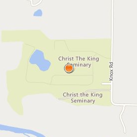 Christ the King Seminary Location Map - Street View