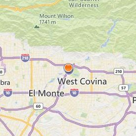 Irell & Manella Graduate School of Biological Sciences at City of Hope Location Map - City View
