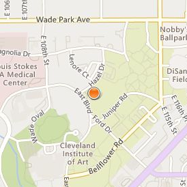 Cleveland Institute of Music Location Map - Street View