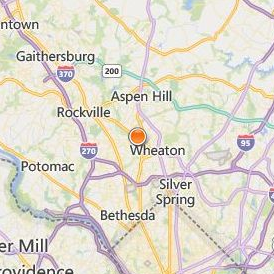Columbia Institute Location Map - City View