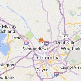 Columbia International University Location Map - City View