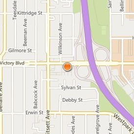 Concorde Career College North Hollywood Location Map - Street View