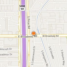 Conservatory of Recording Arts and Sciences Location Map - Street View