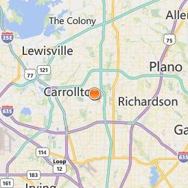 Cosmetology Career Center Location Map - City View