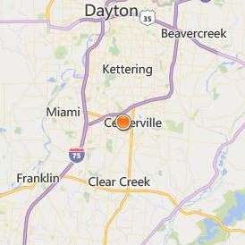 Creative Images Institute of Cosmetology South Dayton Location Map - City View