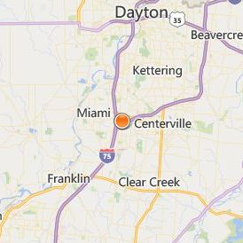Dayton Barber College Location Map - City View