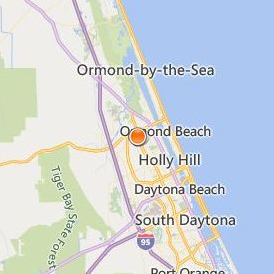 Daytona College Location Map - City View