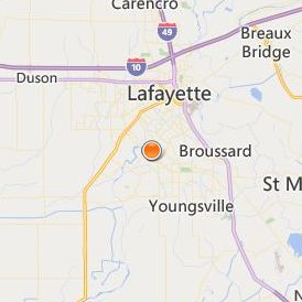 Delta College of Arts & Technology Lafayette Location Map - City View
