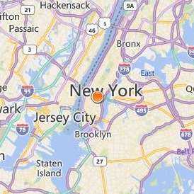 DeVry College of New York Location Map - City View