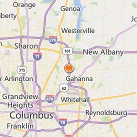 DeVry University Ohio Location Map - City View