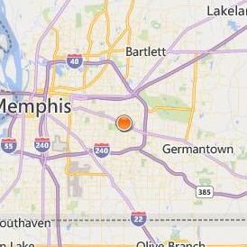 Empire Beauty School E Memphis Location Map - City View
