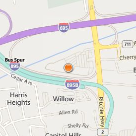 Empire Beauty School Glen Burnie Location Map - Street View