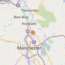 Empire Beauty School Hooksett Location Map - City View