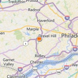 Empire Beauty School Springfield Location Map - City View