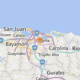 Escuela Hotelera de San Juan Location Map - City View