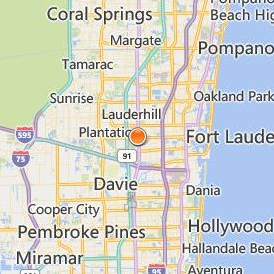 Florida Barber Academy Location Map - City View