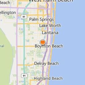 Florida Career College Boynton Beach Location Map - City View