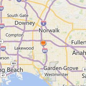 Fremont College Location Map - City View
