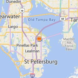 Galen College of Nursing Tampa Bay Location Map - City View