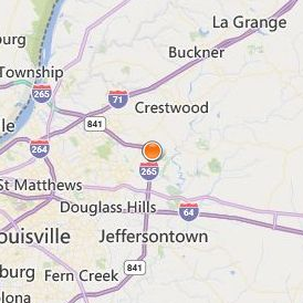 Galen College of Nursing Louisville Location Map - City View