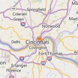 Gods Bible School and College Location Map - City View