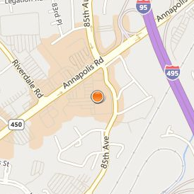 Hair Academy New Carrollton Location Map - Street View