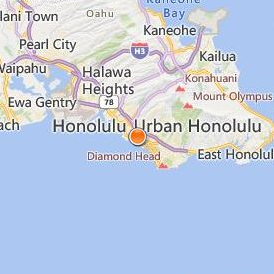 Hawaii Medical College Location Map - City View