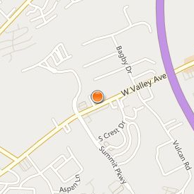Herzing University Birmingham Location Map - Street View