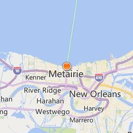 Herzing University Kenner Location Map - City View