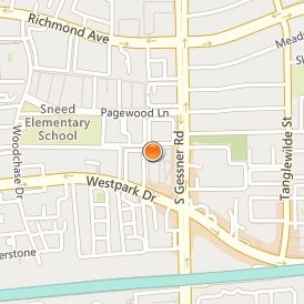 Houston Training Schools Gessner Location Map - Street View