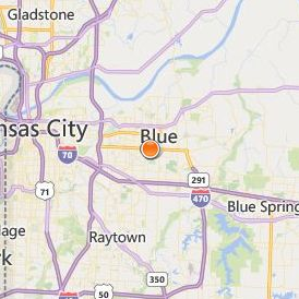 Independence College of Cosmetology Location Map - City View
