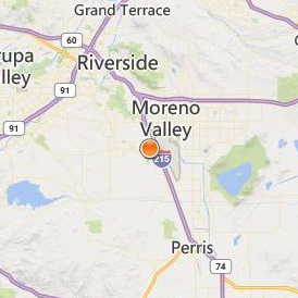 InterCoast Colleges Riverside Location Map - City View