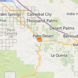 International School of Beauty Location Map - City View