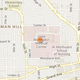 UnityPoint Health Des Moines School of Radiologic Technology Location Map - Street View