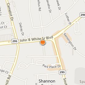 Kenneth Shuler School of Cosmetology Spartanburg Location Map - Street View