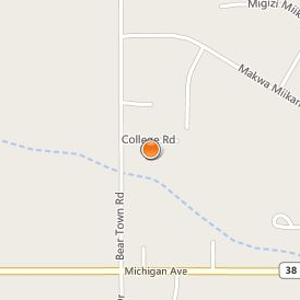Keweenaw Bay Ojibwa Community College Location Map - Street View