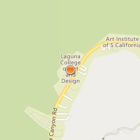 Laguna College of Art and Design Location Map - Street View