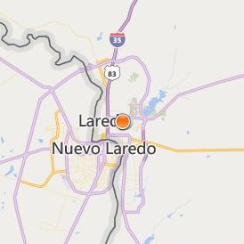 Laredo Beauty College Location Map - City View